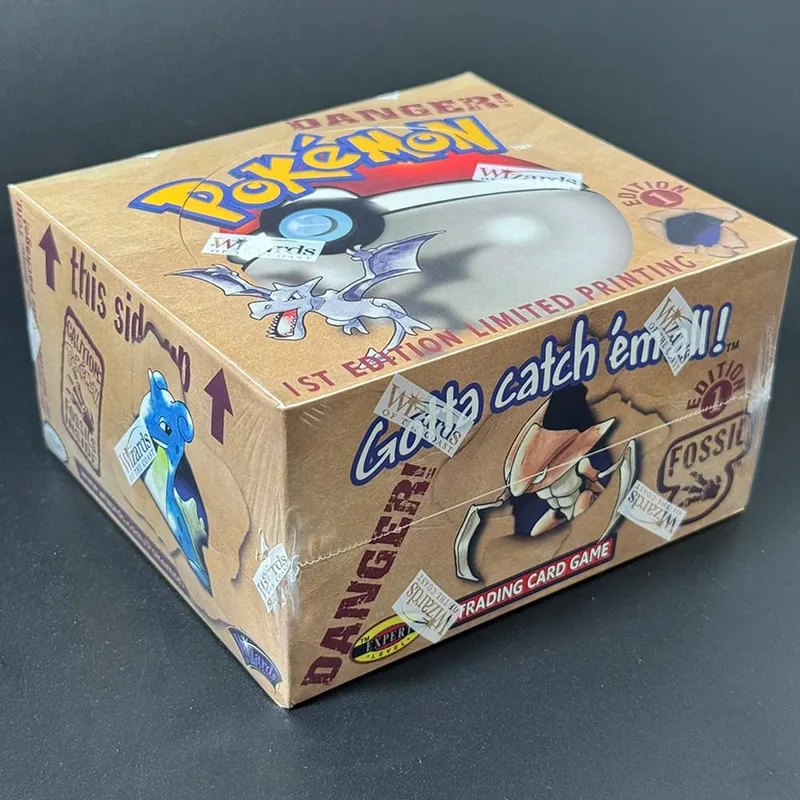 Pokémon Booster Packs Base Fossil Jungle 9 single bags 1 pack/11 Cards and Booster Box 3 1Box/36 Packs models Proxy Game Cards