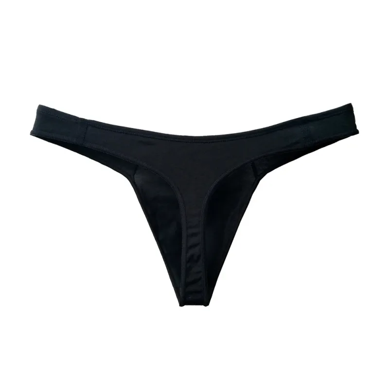 Men Cotton Seamless Thin Breathable Adult Underwear Underpants Extreme Men's Panties Sexy Accessories Hot Thong G-String T-Back — image 1