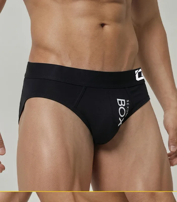1/2Pcs High Quality Low Waist Sexy Mens Underwear Briefs Letter Print Men's Lingerie Cotton Men's Briefs Bikini Man Underpants — image 14