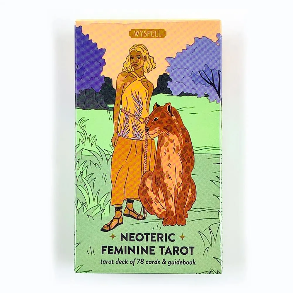 Neoteric Feminine Tarot Cards 78 Cards English Version Divination Board Game Cards Game Funny Party Game For Family Party