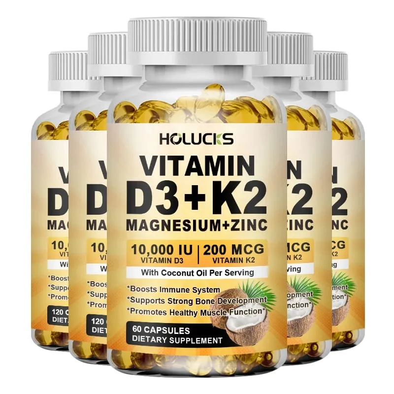 Bone & Joint Health Support Supplement with Zinc Magnesium for Muscle Growth Heart Wellness Immune Function Energy