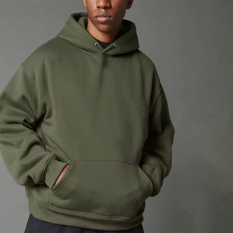 Casual Hoodies Sweatshirts Men Hooded Hoody Streetwear Brand Tops Male Fashion Tracksuit Pullover Gyms Hoodie Sweatshirt For Men — image 10