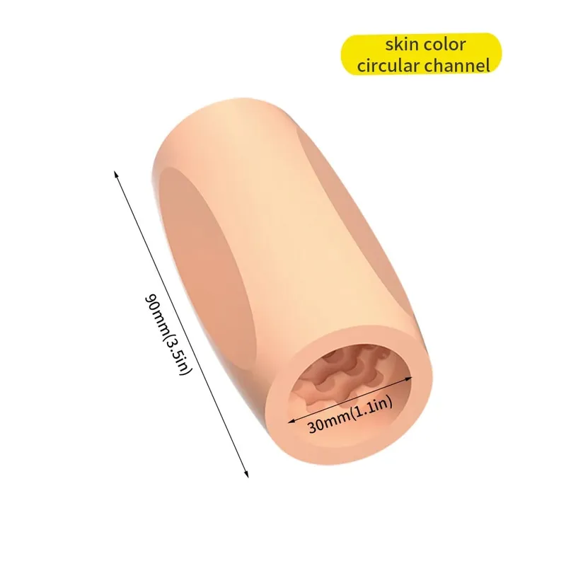 Transparent Masturbation for Men Pleasent Aircraft Cup Device Soft Pocket Vaginal Sleeve Training Adult Blowjob Sex Toy for Male — image 11