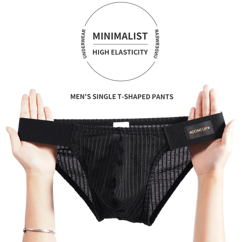 1/2/3PCS New Men's Premium Mercerized Cotton Briefs Ultra‑Thin Breathable Silky Soft Fitness Gym Daily Wear Men Underwear