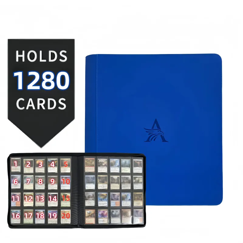 20 Pocket - Premium Trading Card Binder Holds 1280 Cards Ultimate Protection for TCG & Sports Cards. Collector's Dream 6 Colors — image 8