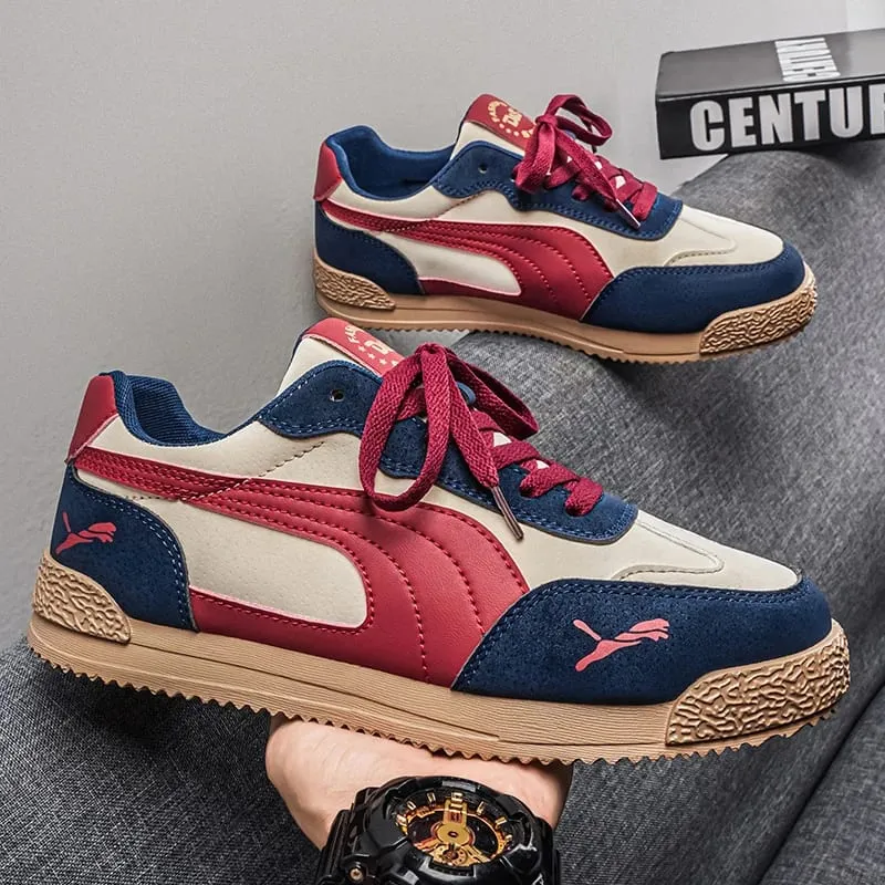 Casual Shoes Men's Sports Shoes Summer Casual Thick Soled Men's Shoes Soft and Comfortable Non-slip Outdoor Fashion Board Shoes — image 6