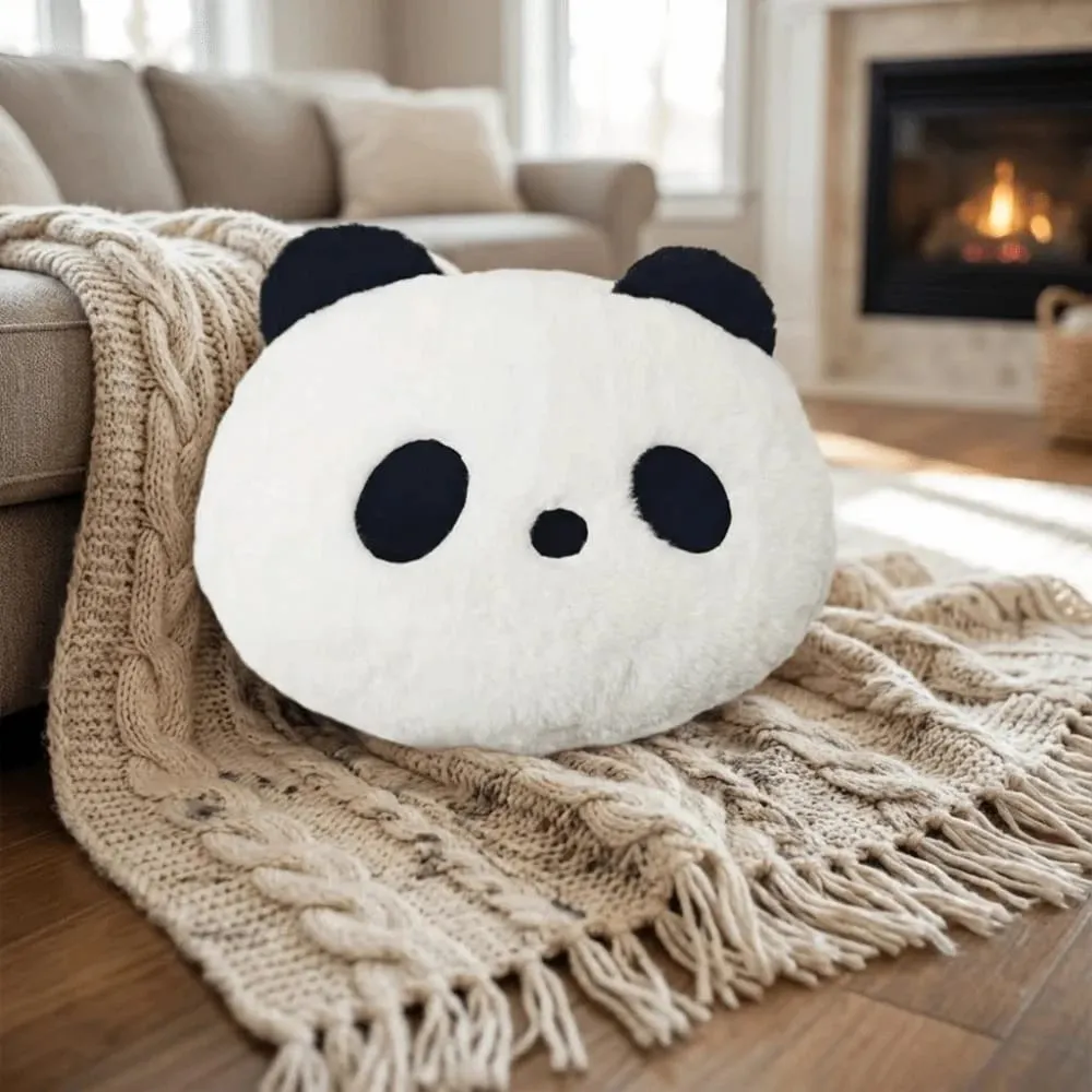 Stuffed Animal Plush Panda Cushion Bedroom Sofa Kawaii Stuffed Panda Pillow 30cm Home Decoration Panda Throw Pillows — image 9