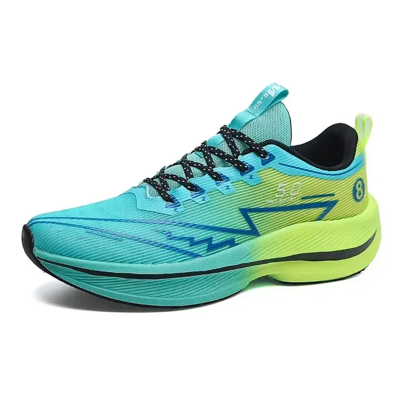 Brand Men's Carbon Plate Running Shoes Soft Cushion Shock Absorbing Sports Shoes Unisex Sneakers Light Anti-Slip Training Shoes — image 9