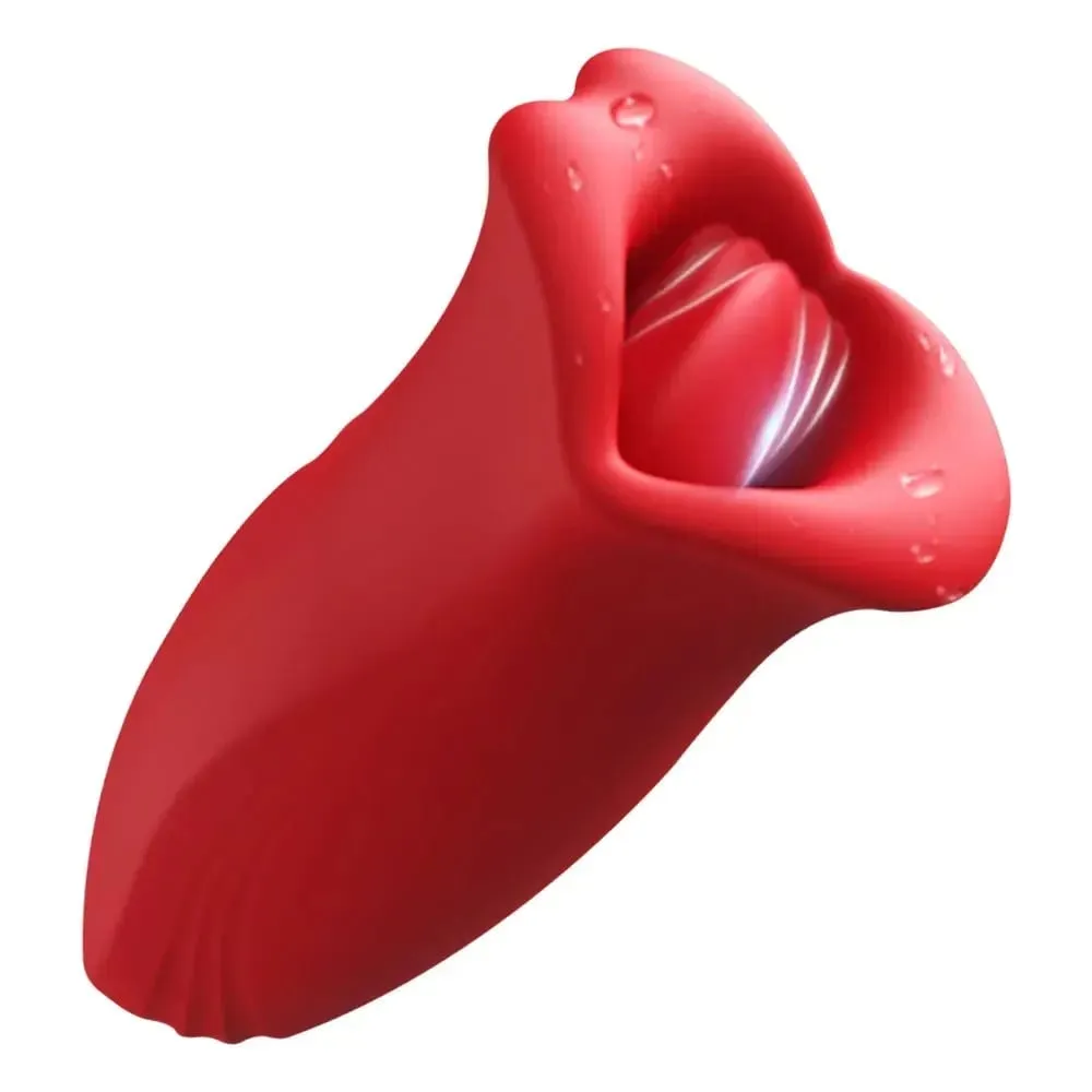 Tongue Licking Vibrator for Women G-Spot Clitoris Vagina Stimulator Massager Nipple Oral Massager Female Massager Sex Toys — image 1