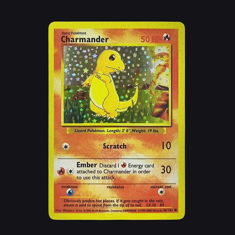 Proxy PKM English GAME 1ST EDITION Charizard Blastoise Venusaur Mewtwo Holo TCG Game Collection Card — image 2