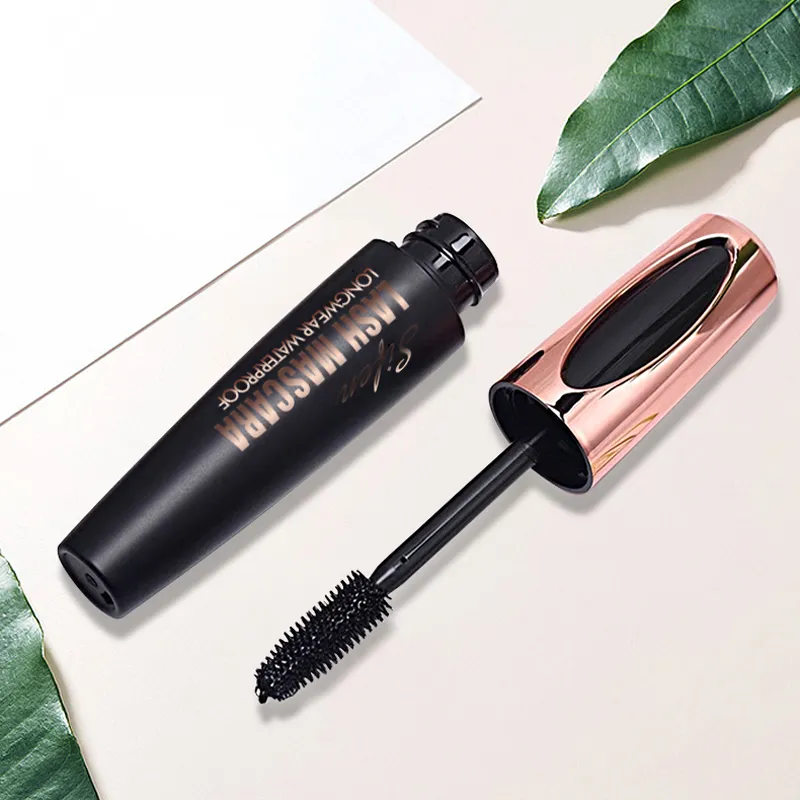 Waterproof Mascara Black Long Lasting Curling Thick Lengthening Eyelash Extension Smudge-proof Eye Makeup Cosmetics — image 5