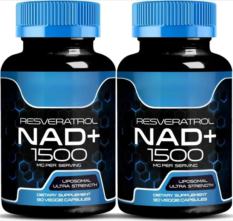 NAD+ Capsules met Resveratrol Kruiden Antioxidant Supplement Ondersteuning Cellulaire Gezondheid Energie & Anti Aging voor Vrouwen Mannen 90 stuks — image 8