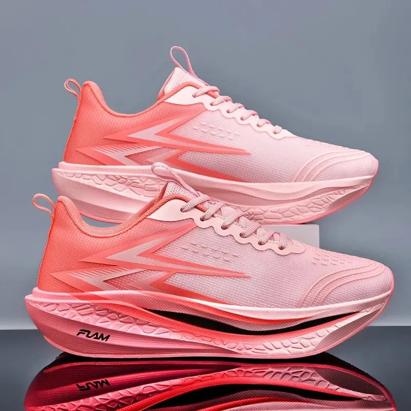 Men Running Shoes Speciality Marathon Sports Breathable Lightweight Carbon Board Women's Trend Athletic Sneakers Women Christmas — image 9