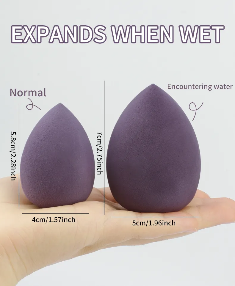 4/8pcs Cosmetic Puff Makeup Sponge Blender Beauty Egg Soft Foundation Sponges Powder Puff Women Make Up Accessories Beauty Tools