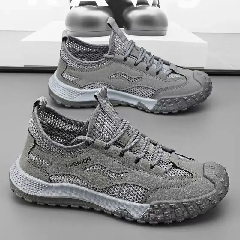 Sneakers Men Running Walking Knit Shoes Fashion Casual High QualitySport AthleticLightweight Free Shipping Male Leisure Footwear — image 5