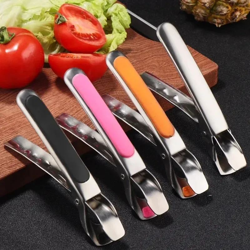 Silicone Non-slip Pot Pan Clip Heat Resistant Dish Gripper for Kitchen Air Fryer Camping — image 7