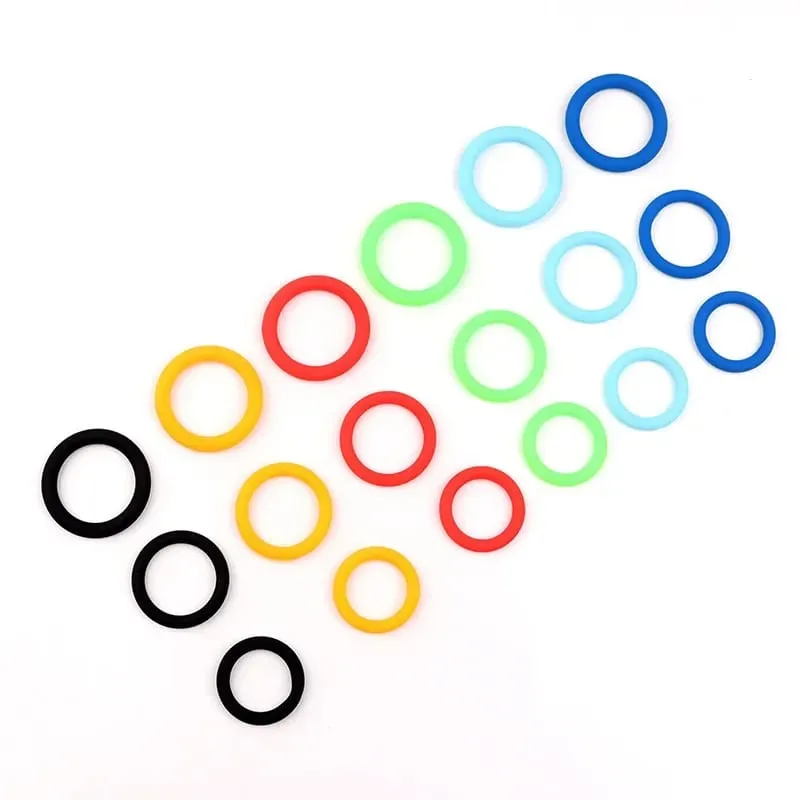 3Pcs/Set Cock Rings Silicone Penis Ring Male Delay Ejaculation Penis Lasting Erection Scrotum Testis Restraint Sex Toys For Men