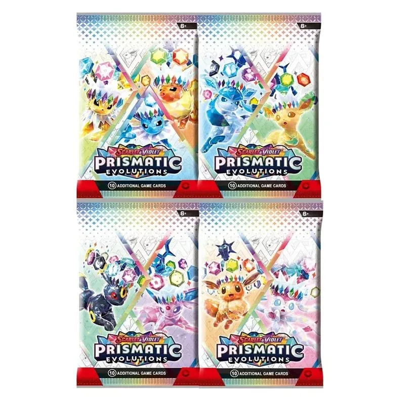 Pokémon PRISMATIC EVOLUTIONS SURGING SPARKS SCARLET & VIOLE 151 Booster Display Box Pokémon Booster Cards Cartas de jogar