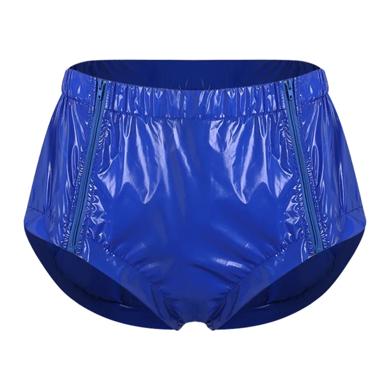 Men Waterproof Diaper Cover Elderly Bedridden Leak-proof Incontinence Briefs Tear-away Washable Adaptive Underwear Swimwear — image 9