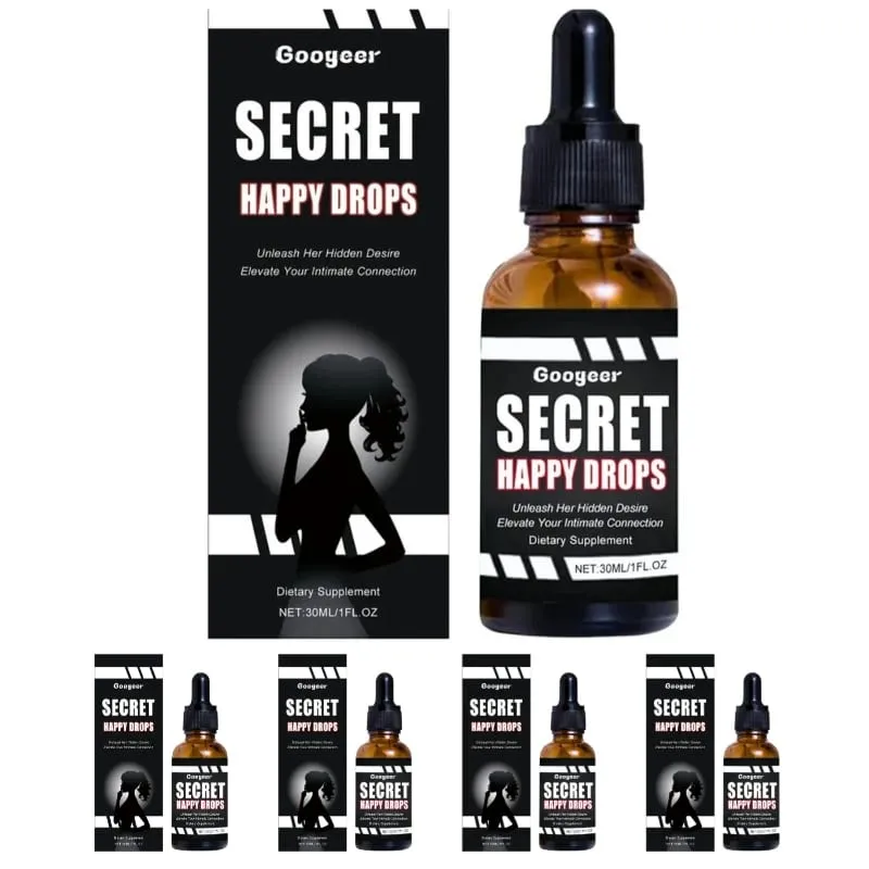 Googeer Secret Happy Drops Oral Drops Herbal Epimedium Maca Root Ginseng Ginkgo Biloba Support Blood Circulation Intimacy 30 ML — image 11
