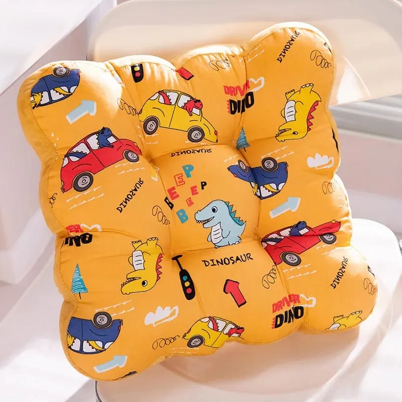40cm Animal Paradise Kereta Dinosaur Cute Bear Panda Kusyen Kartun Sumbat Plushies Bantal Bantal Kerusi Kereta Alas Tempat Duduk Hadiah Rumah