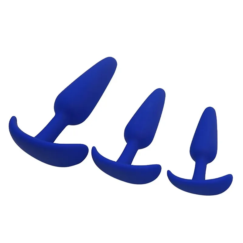 Silicone Dildo Anal Plugs Butt Plug Stopper Dilator Prostate Massager Vaginal Stimulator Adult Sex Toys for Men/Women Trainer — image 11