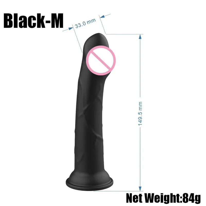 Realistic Purple Anal Dildo Butt Plug with Strong Suction Cup Base Jelly Sex Toy in Multiple Sizes for Hands Free Anal Play for — image 5