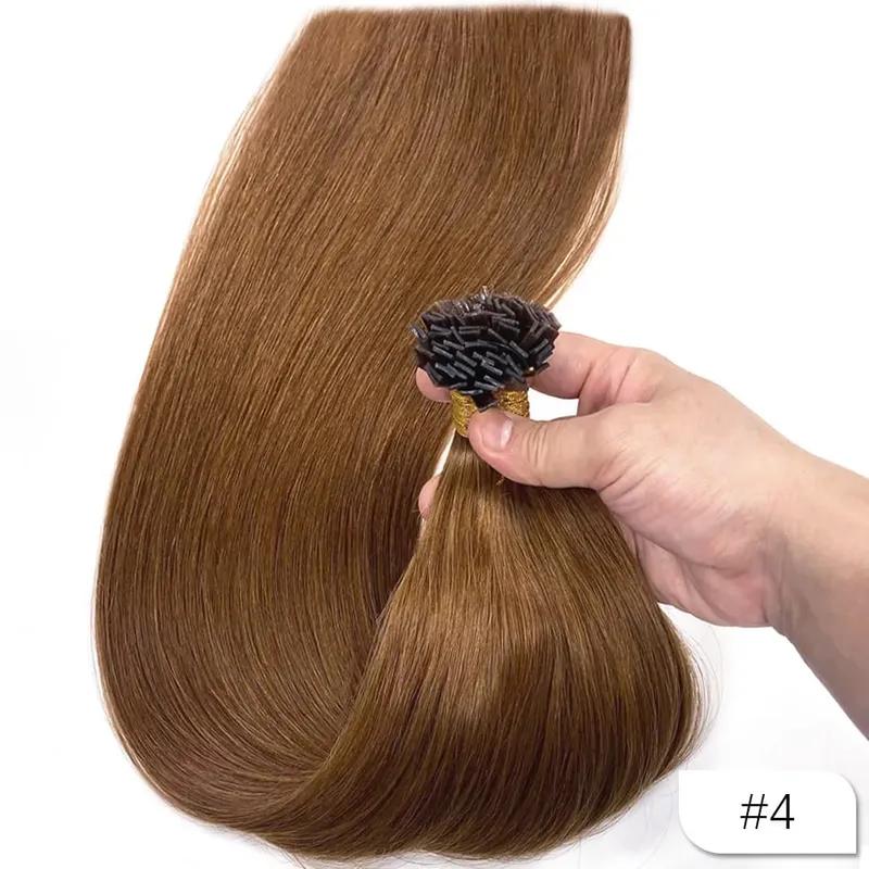 500g Flat Tip Hair Extensions Remy 100% Human Hair Straight Keratin Capsules Pre Bonded Hairpieces for Salon Professional Use — image 10