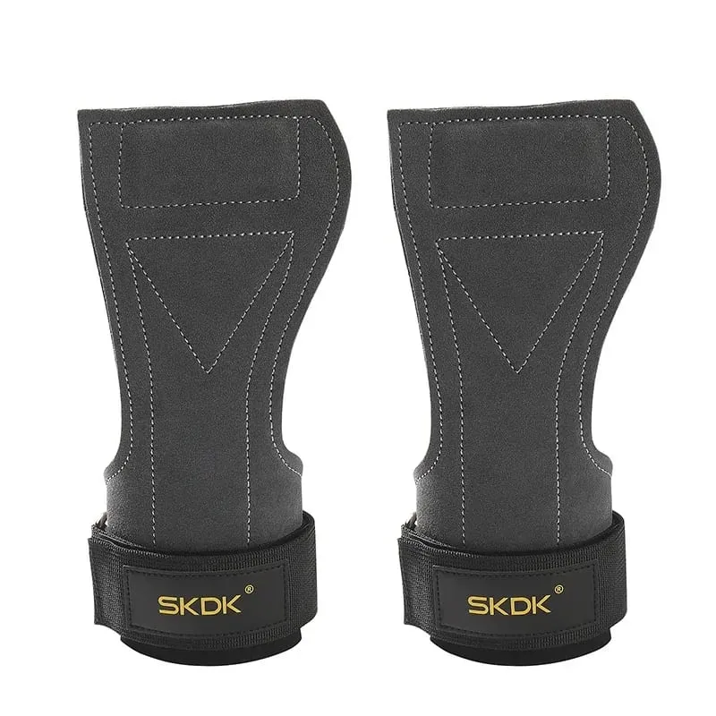 Anti-Slip Gym Gloves Palm Guards Wrist Straps Protector Weightlifting Workout Gloves Anti-callus Grip Fitness Training Equipment
