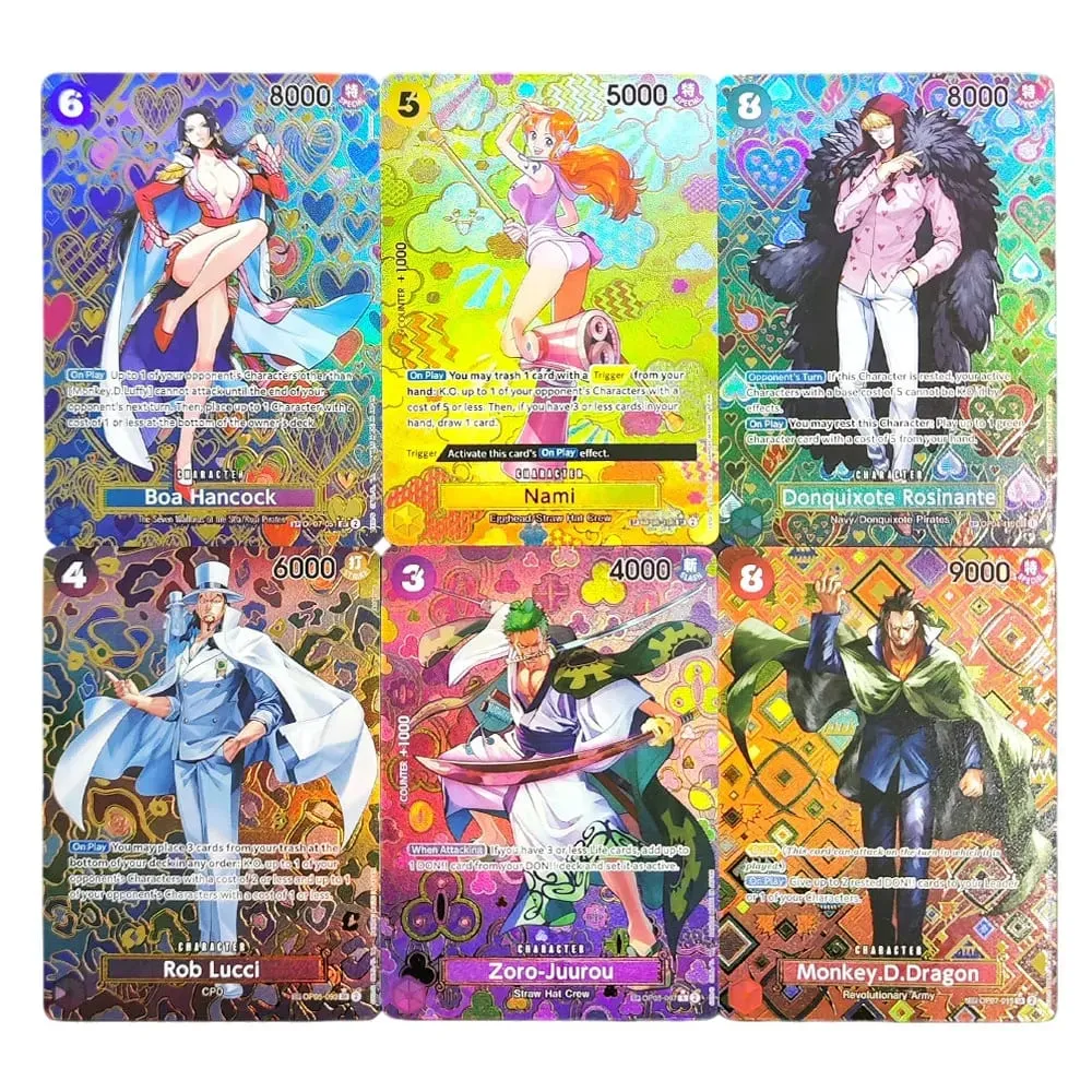 Proxy ONE PIECE Nami Boa Hancock Rosinante Dragon Juurou Lucci SP Emperors in the New World (OP09) TCG Game Collection Card — image 1