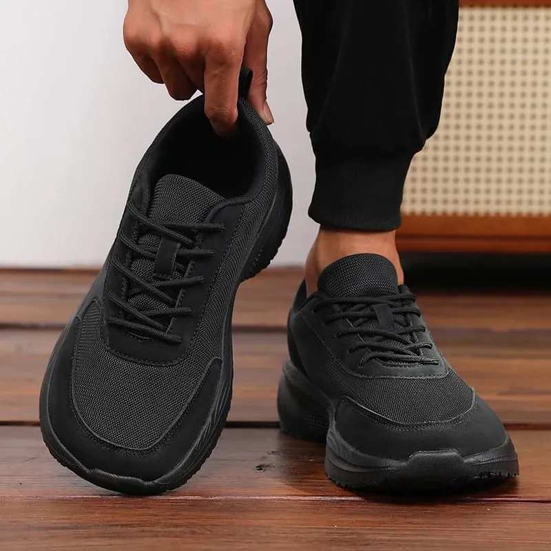 Wide Toe Shoes Unisex Breathable Mesh Platform Sneakers Fashion Comfortable Minimalis Shoes 2026 Outdoor Non-Slip Walking Shoes — image 2