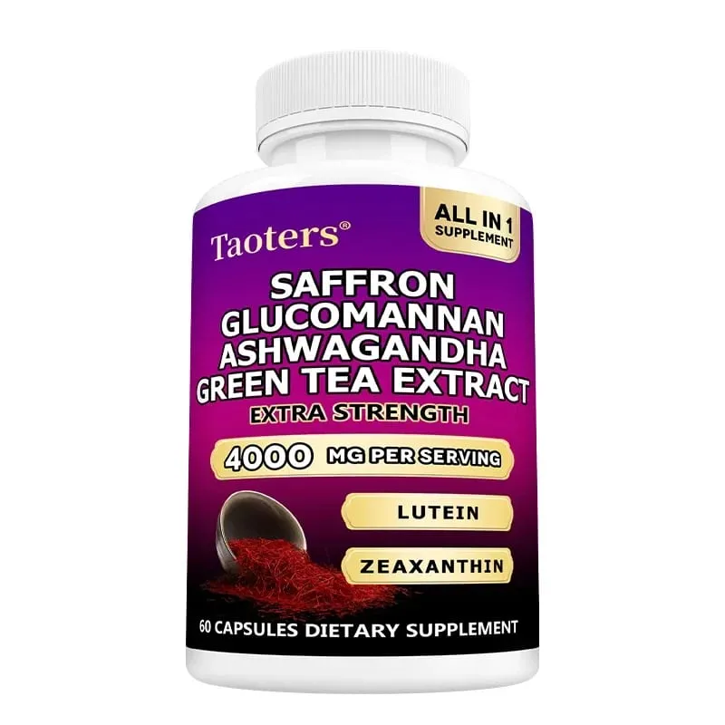 Saffron Supplements with Ashwagandha - Mood Balance Stress Relief & Mental Clarity – Cortisol Support for Women & Men — image 9