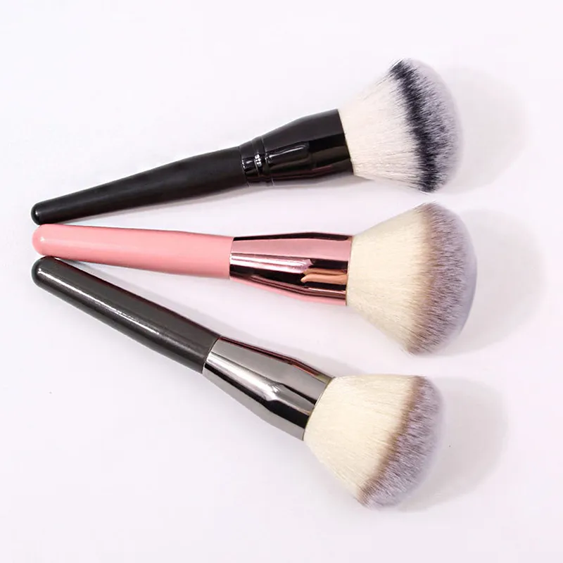 【M】Large Makeup Brush Face Cheek Contour Blusher Nose Foundation Loose Power Cosmetic Make Up Brushes Tool Powder Blush Brush — image 4