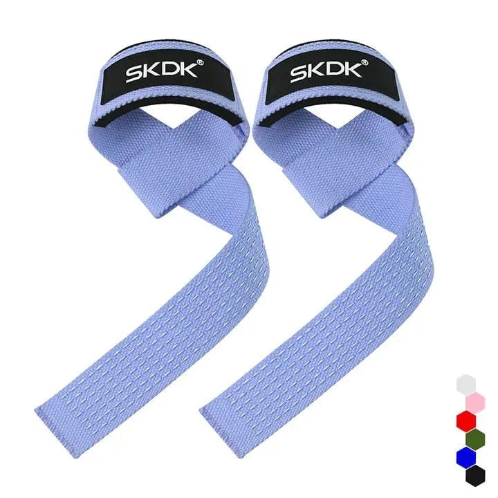 1 Pair Weightlifting Wrist Straps Strength Training Adjustable Non-slip Gym Fitness Lifting Strap Wrist Support Sports Grip Band