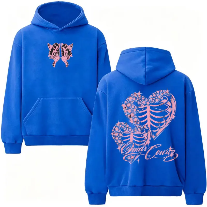 Omar Courtz Por Si Manana No Estoy Tour Hoodies Men Women Harajuku Hip Hop Street Sweatshirts Casual Fleece Long Sleeve Pullover — image 12
