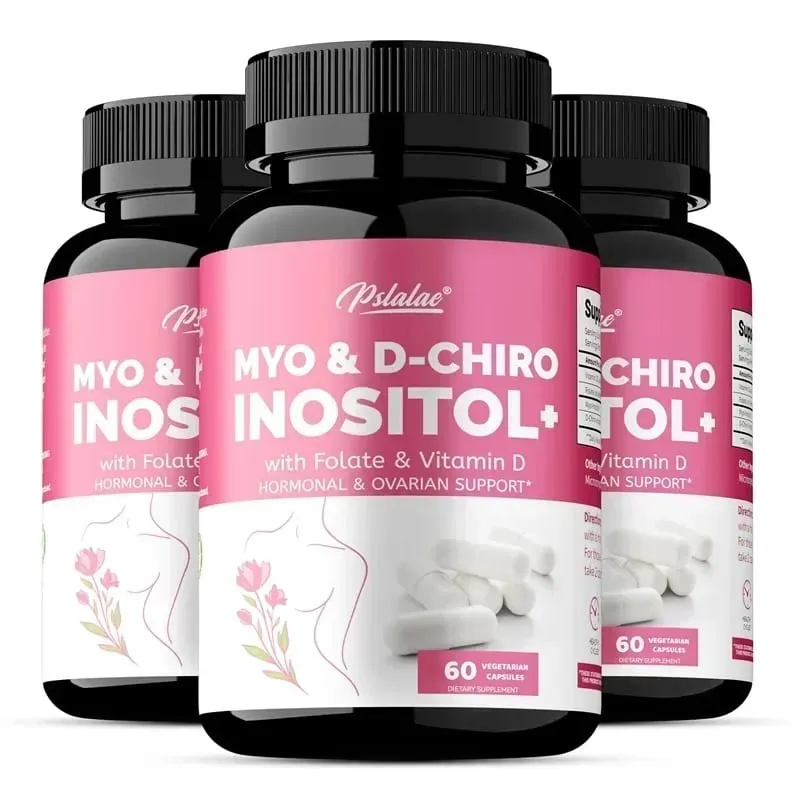 MYO & D-CHIRO INOSITOL - Rich in Vitamins Supports Women's Health and Ovarian Function Improves Immunity Hormone Balance