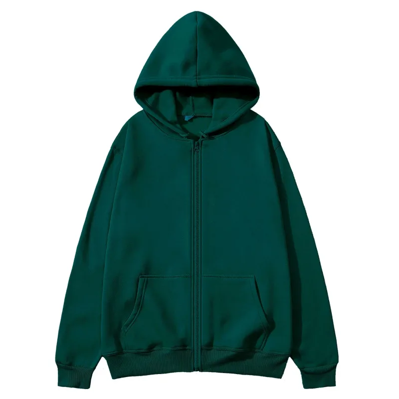 Women Fleece Zip Up Hoodies Running Sports Sweatshirts Fashion Female Classic Casual Zipper Jackets Y2k Hip Hop Streetwear — image 15
