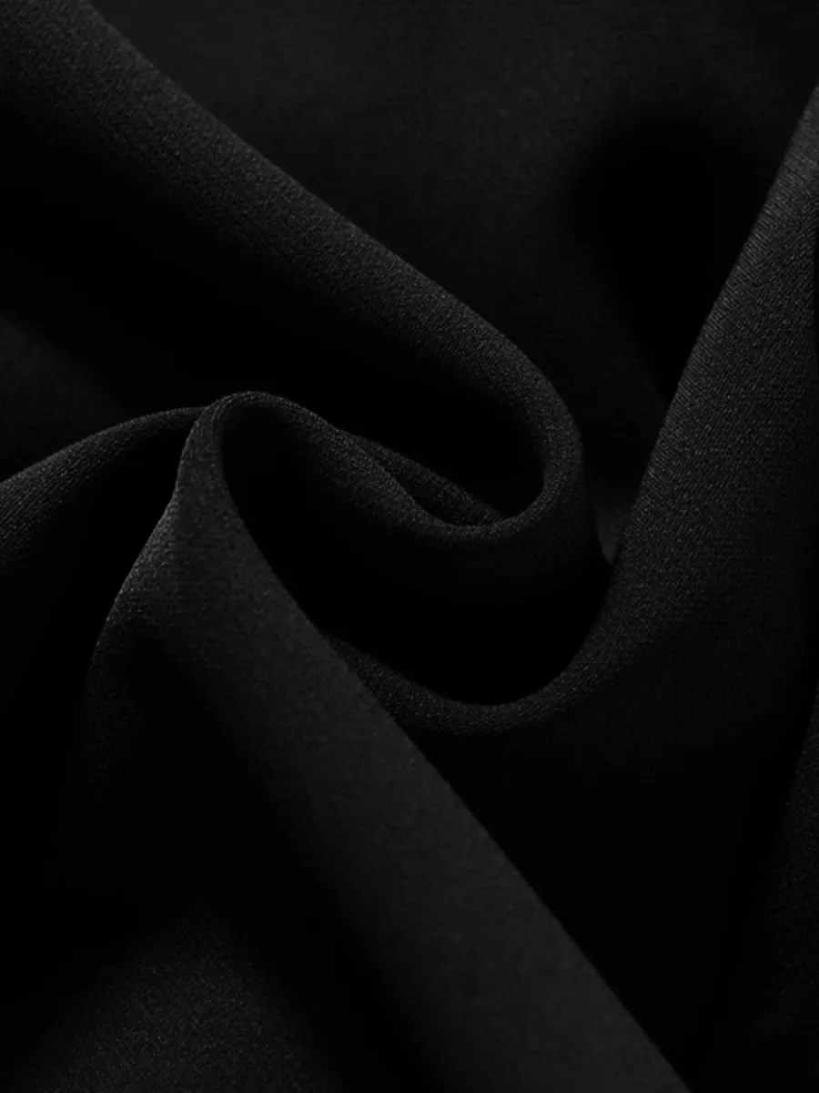 Women Plus Size Sleeveless Dress Fashion Solid Color Comfortable Daily Wear Dress — image 5