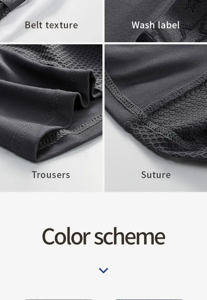 Sous-vêtements de sport étendus, boxer pour hommes, course modale anti-abrasion des jambes, short quadrangle d'entraînement respirant de grande taille