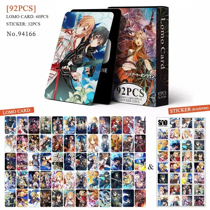 Anime Attack on Titan Lomo Card Pohlednice Hračka Haikyuu Lékárnické deníky Honkai Star Rail Collection Karty s nálepkami Dárek — image 25