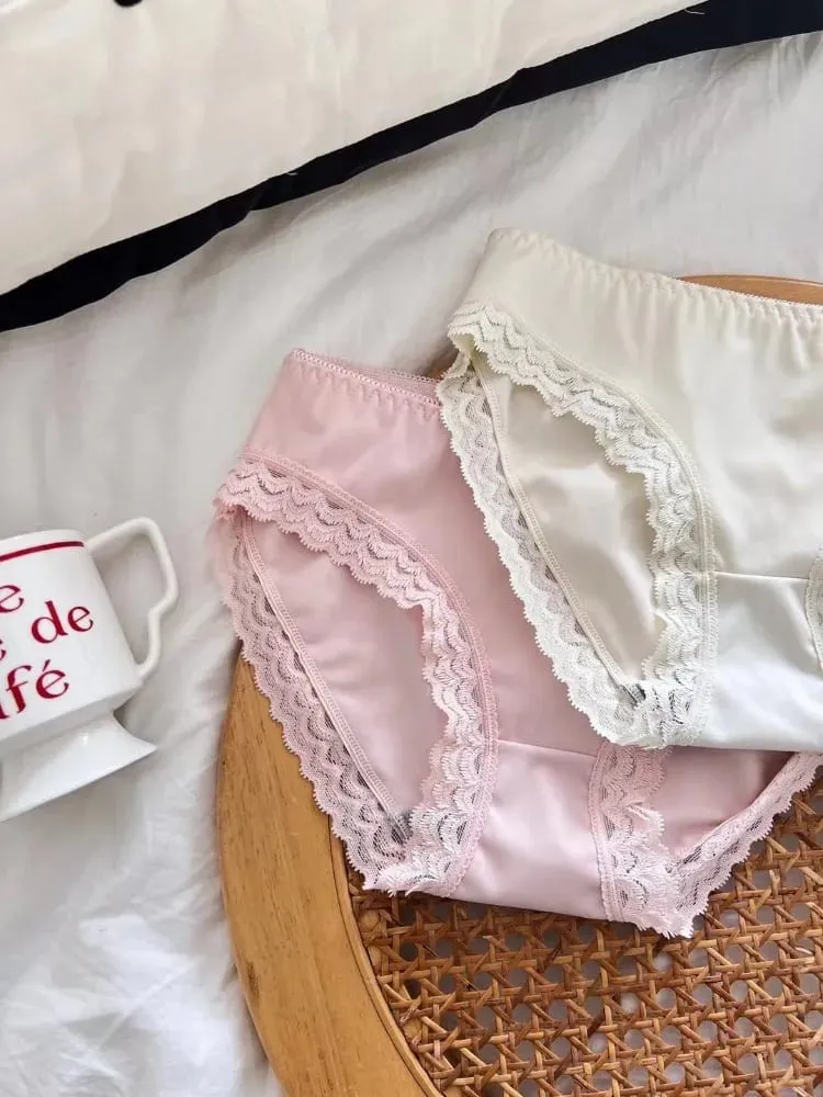 ​Japanese Anime Lace Bra Set Push Up Wireless Bralette Small Bust Seamless Sexy Triangle Cup Lingerie Set Spring Summer MOYISU