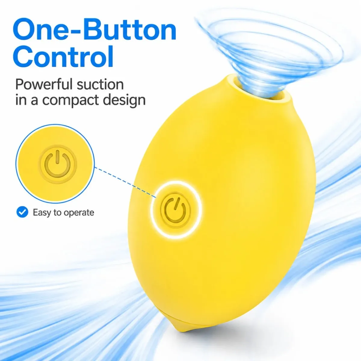 Vacuum Sucking Vibrator for Women Lemon Sex Toys Suction Clitoris Stimulator 10 Power Female Oral Nipple Clit Vibrating Sucker — image 5