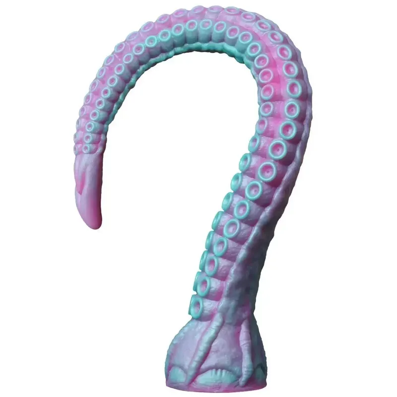 Fantasy Tentacle Dildo Soft Silicone Anal Plug Prostate Massager Huge Fake Penis G-Spot Stimulation Masturbator Adult Sex Toys