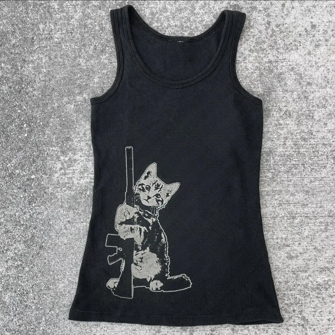 2000s Y2k Tops Sexys Gothic Clothes Women Women's Corset Top Female Clothing Aesthetic Women's Blouses Emo Tanks & Camis Summer
