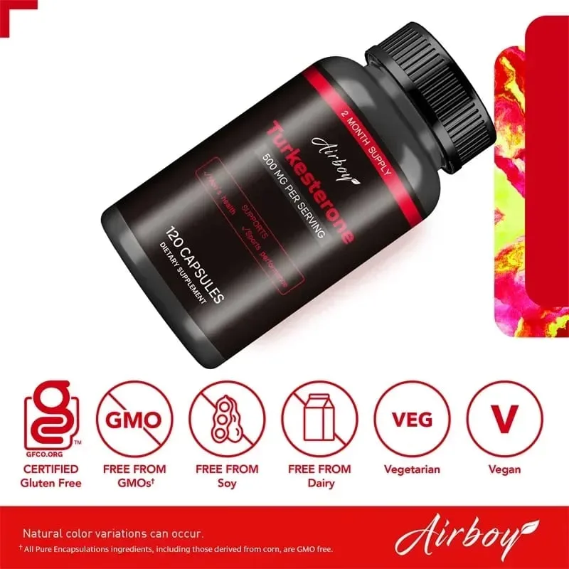 Turkesterone Supplement - Supports Muscle Mass Bone Health & Post-Workout Recovery Maintains Muscle Health — image 6