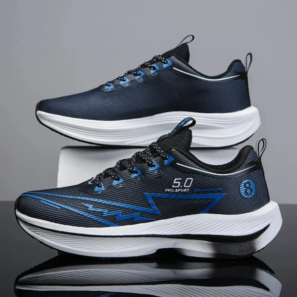 New Men's Carbon Plate Running Shoes Soft Cushion Shock Absorbing Sports Shoes Unisex Sneakers Light Anti-Slip Training Shoes — image 2