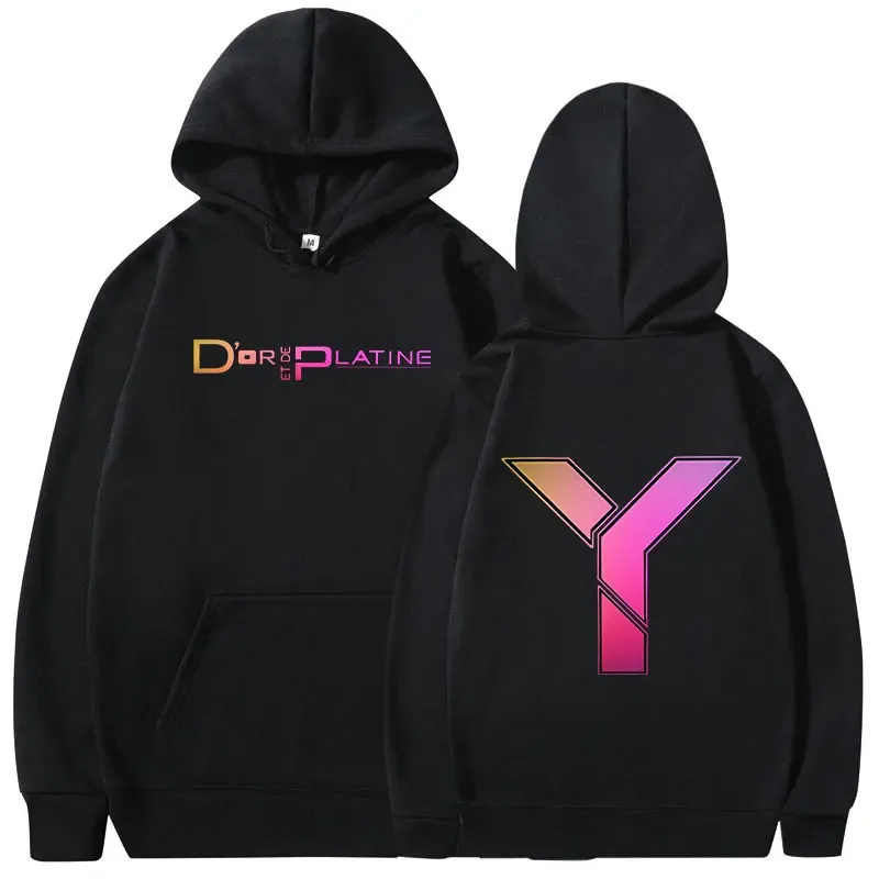 French Rapper JUL Merch Hoodies Men's Women Clothing Fashion Hip Hop Long Sleeves Fleece Hooded Sweatshirts Pullovers Streetwear