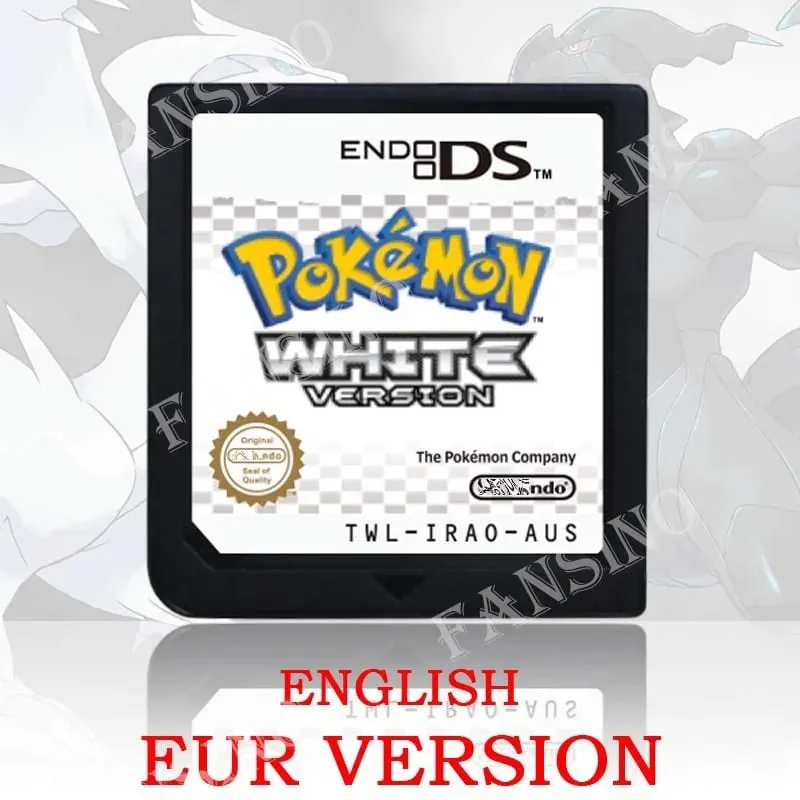 (USA EUR AUS) Pokemon Black White 1/2 Version High Quality Authentic 1:1 Replica DS Video Game Cartridge For DS 2DS 3DS Console — image 15