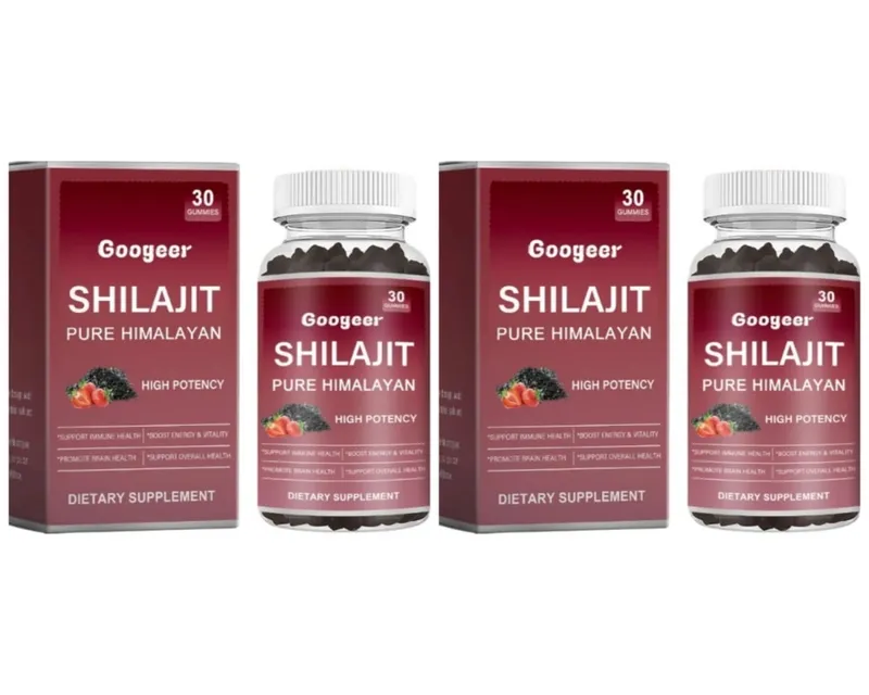 Googeer Shilajit Gummies Pure Himalayan High Potency Supports Immune Health Brain Health Daily Wellness 30 Gummies — image 8