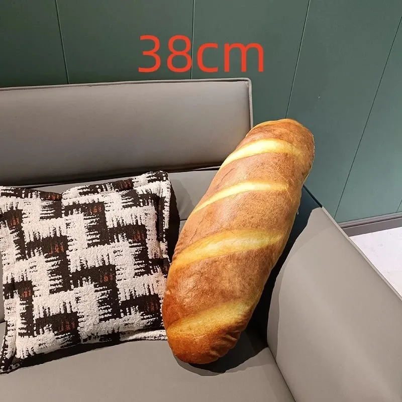 Giant Pillow Simulation Kawaii Big Bread Plush Pillow Doll Soft Cute Food Cushion Toys for Kids Children Birthday Christmas Gift